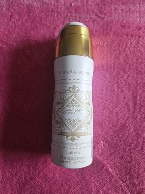 New Lattafa Honor & Glory Bade'e Al Oud Perfumed Spray - White & Gold 6.67 Fl.oz